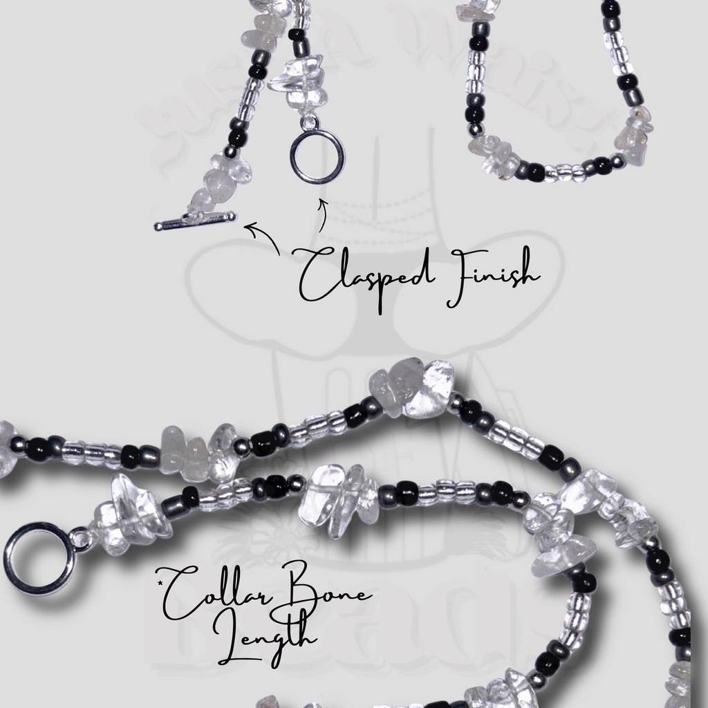 Clear Obsidian Necklace